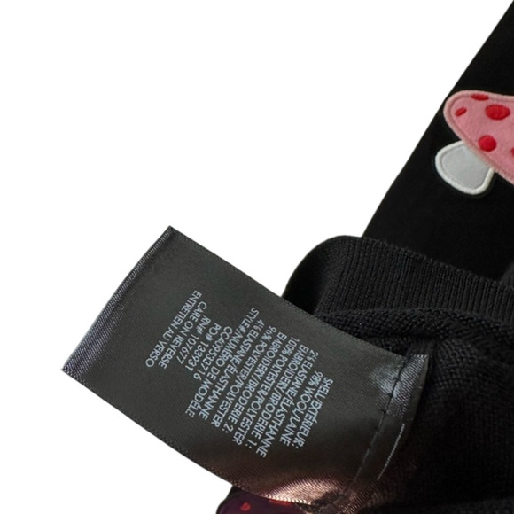 Alice + Olivia Ruthy Mushroom Wool-Blend Cardigan L - Picture 13 of 14